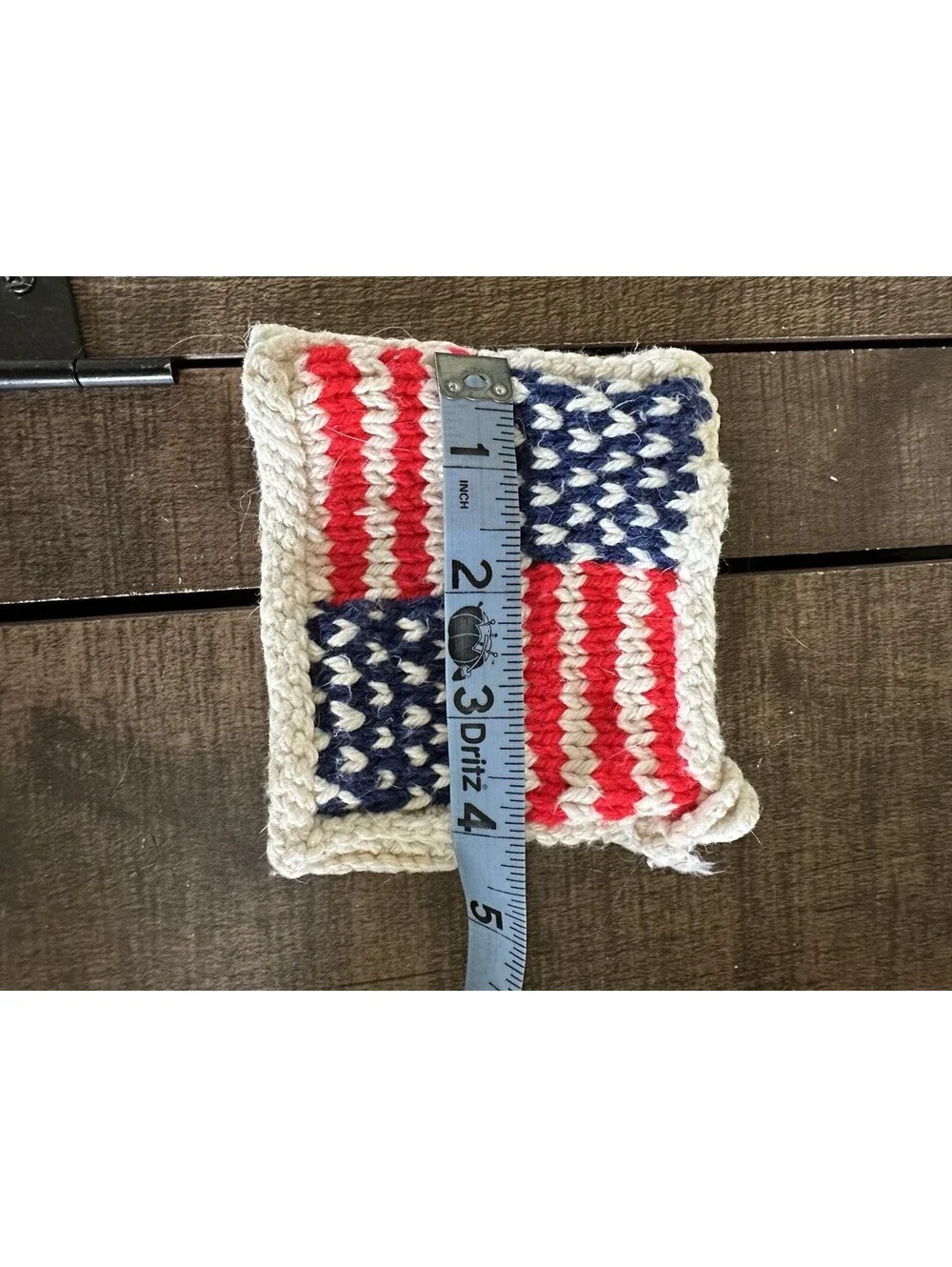 Vintage Gil Alexander Doll Sweater American Flag Patriotic Knit Doll Clothing